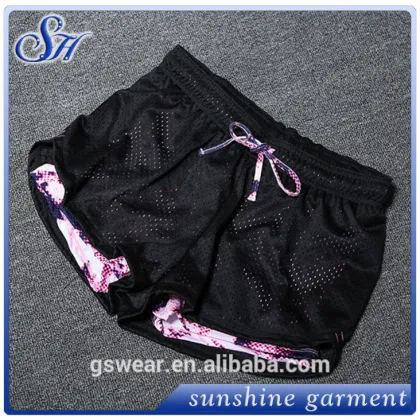 Breathable Comfortable Yoga Shorts Women Mini Yoga Shorts