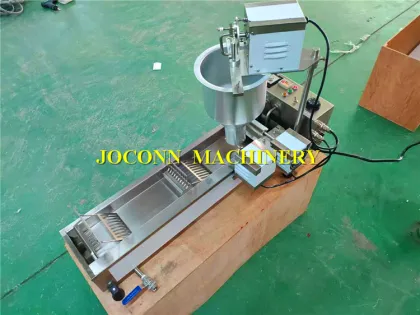 High Capacity Jam Donut Making Machine - Churros Donuts Maker Fryer 5cm Donut Extruding Frying Machine for Sale