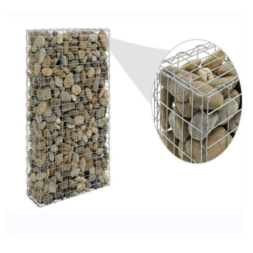 Welded Gabion Box Defensive Barriers Wall With Geotextile