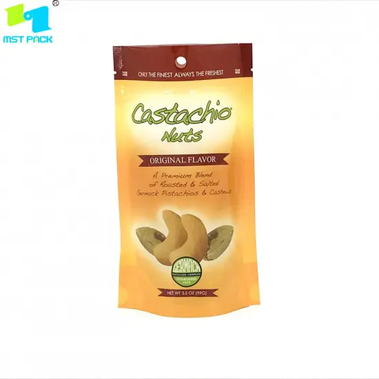 Biodegradable Recycle Organic Dry Food Bag with Zipper