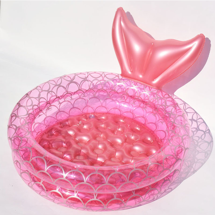 New Mermaid round kiddie pool inflatable swim pool