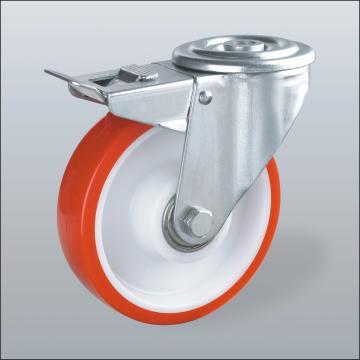 PU Castor, Ball Bearing, Plain Bearing Avaialble