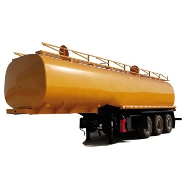 3 gandar aluminium aloi bahan bakar/minyak mentah Tanker Semi treler - Harga murah