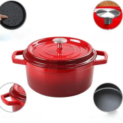 Export Quality Enamel Cast Iron Pot Set