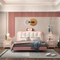 Upholstered Cozy Lovely Design Kids Beds