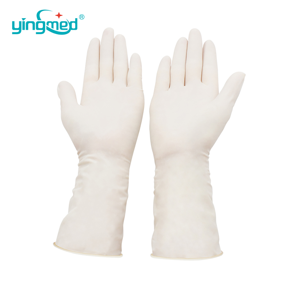 Chine Gants en latex gants chirurgicaux en poudre de poudre sans