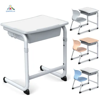 Primary and Secondary School Classroom Furniture Sets: Desks and Chairs