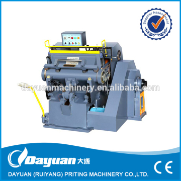 ML creasing and paper die cutting Machine /paper package die cutting and creasing Machine ML series