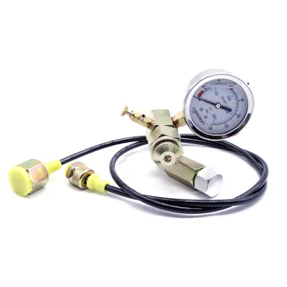 High Quality Excavator Parts: Hydraulic Breaker Hammer Nitrogen Pressure Test Gauge & Charging Kits