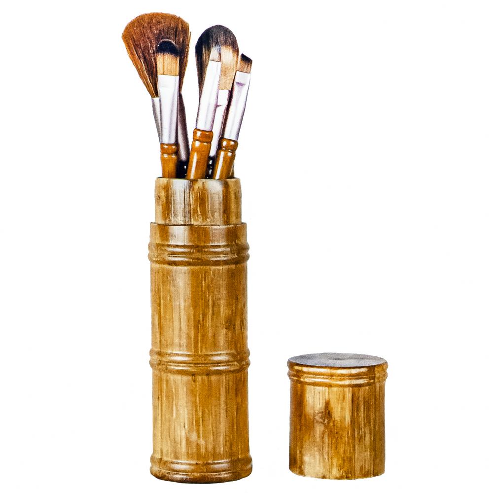 Great 5 pcs Makeup Brush Set Presente Perfeito