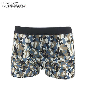 Printed fashion underwear boxer shorts for men