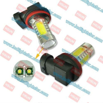 h11 led 16w fog light with lens