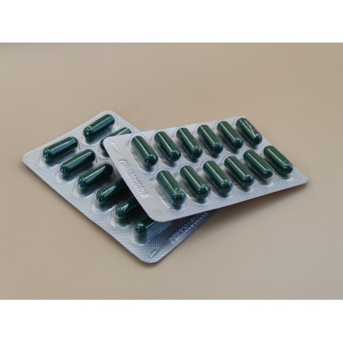 Cápsulas de maleato de clorfenamina y bezoar de vaca atificial con cafeína paracetamol