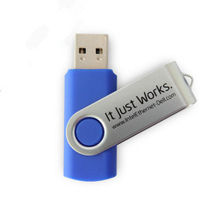blue usb flash drive