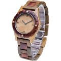 Unique Wooden Women's Quartz Wood Wrist Watch