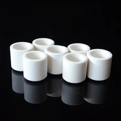 High Temperature Carbon Sulfur Analyzer SiO2 Silica Leco Ceramic Crucible