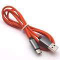 Silicone USB Type C Micro Lightning Data Cable