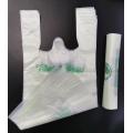 Compostable T-Shirt Type Supermarket Plastic Bags