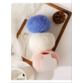 OEM/ODM DIY 30% seda de morera 70% hilo mezclado de Mohair superfino tejido a mano bufanda tipo Jersey patrón teñido Anti-Pilling
