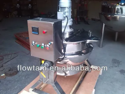 all stainless steel oil jacketed cooking pot