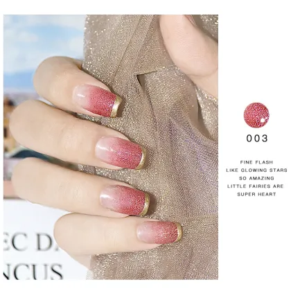 Japanese Fairy Shining Star High-Gloss Nail Polish - 12 Colors Gel Polish