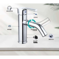Hot Sales Modern design bathroom revolve faucet deck mounted waterfall washbasin faucet Washroom Stainless Steel Faucet