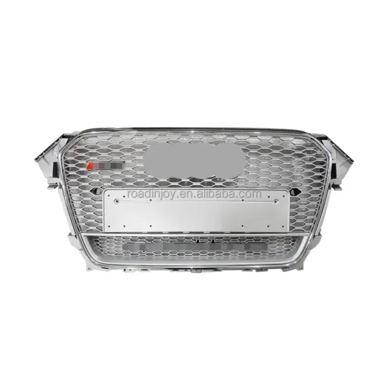 2013-2016 Audi A4 B8 Body Kit RS4 ABS Silver Honeycomb Grille