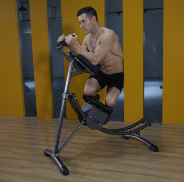 Abdominal Coaster Exercise Machine for Fitness and Bodybuilding