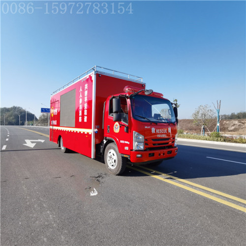 Asuzu Fire Promotion Advertising Truck