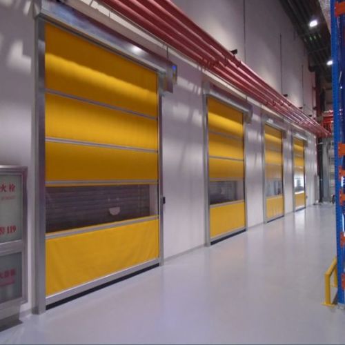 Safety Light Curtain Access Control High Speed Door