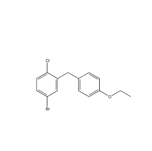 Benzene, 4-bromo-1-cloro-2 - [(4-etossifenil) metil] - Per la produzione di Sotagliflozin CAS 461432-23-5