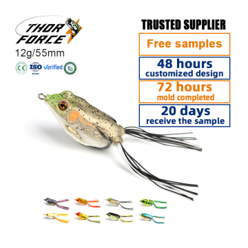 الوافدين الجدد: TPR Top Freshwater Frog Fishing Erure - Bionic Soft Plastic Bait