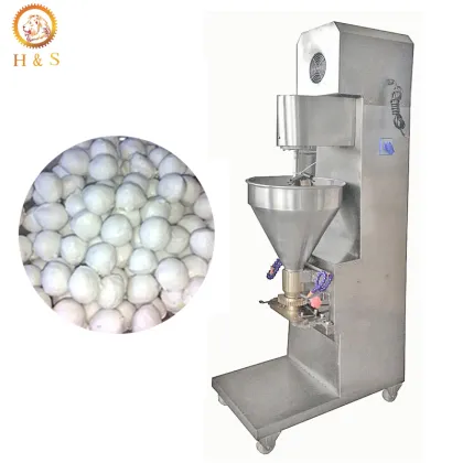 Automatic Chicken Fish Meatball Maker: Stuffed Meatball Making Machine