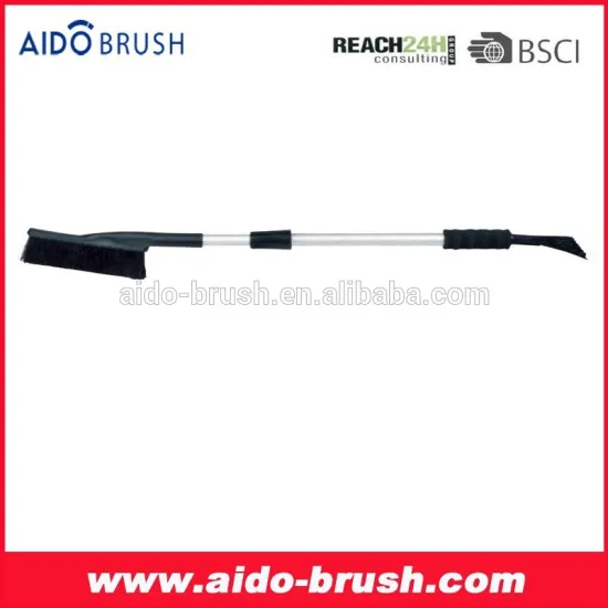 plastic ice scraper with snow brush