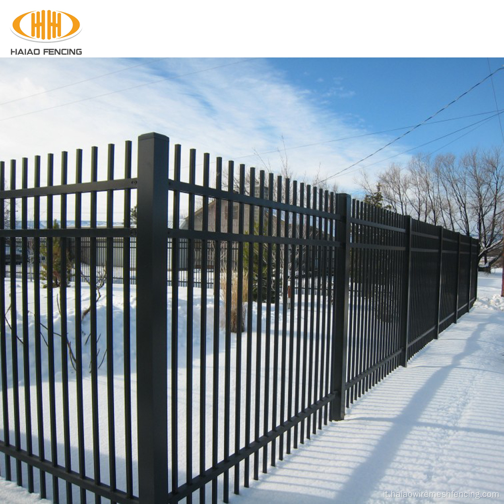 recinzione in acciaio ondulato zincato a caldo