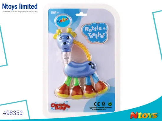 FANTASTIC MULTI-COLOR ABS BABY RATTLE , 6520616