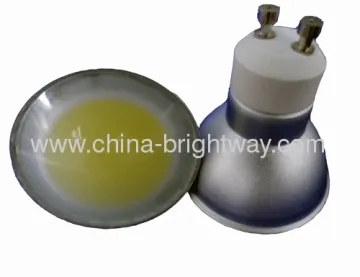 1x3w Gu10 Cob Led Spotlight D50.0*60mm 
