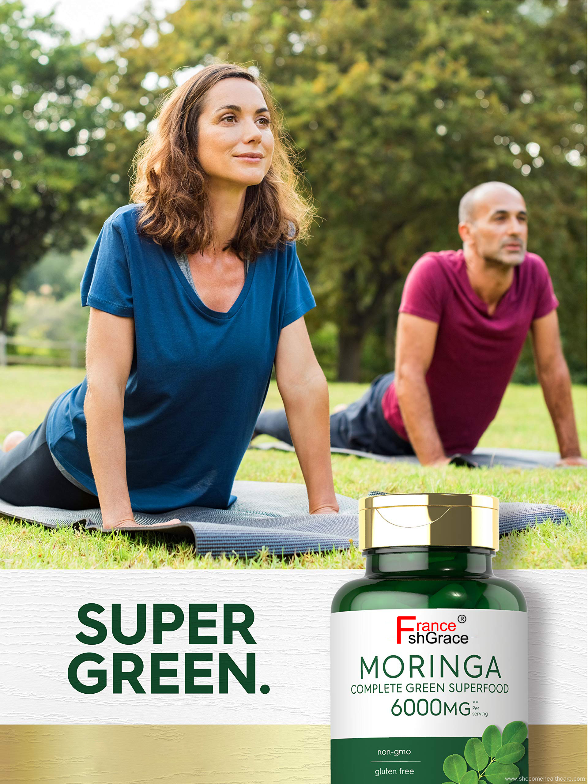 Moringa Oleifera Complete Gluten Free Moringa Leaf Capsules