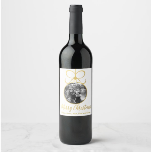 Wholesale custom wine  bottle sticker printing