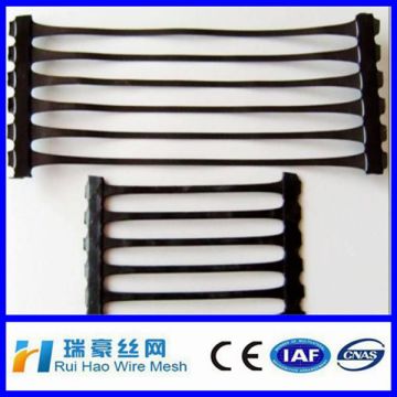 2014 manufacture Plastic PP/HDPE Uniaxial Geogrid for roadbed construction