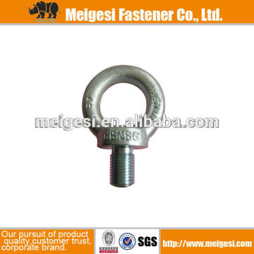 DIN580 Eye bolt Riggning zinc plated carbon steel China manufacturer high quality good price cheaper factory supply