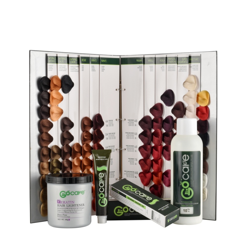 GOCARE Private Label Fashion Colors Hair Color For Professional Salon Use Dyeing Hair