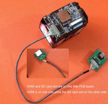 FH310Z HD 10X Optical Zoom Camera for UAV drone without gimbal