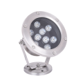 IP68 9W 24V lampe à taches de couleur RVB sous-marine