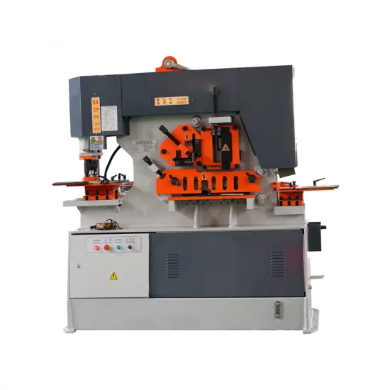 Multifunctional Hydraulic Ironworker Machine for Iron Bar Cutting