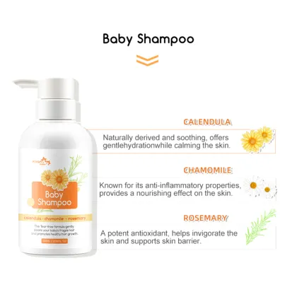 Cruelty-Free Sensitive Skin Baby Shampoo and Hair & Skin Care Set with Low MOQ