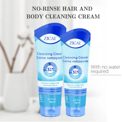 rinse free body wash Hair and body wash-free