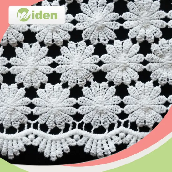 Chemical Cotton Lace Fabric for Dress Making