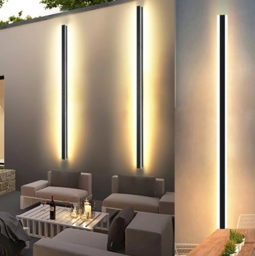 Durlitecn Aluminum LED Wall Lamp for Outdoor Garden and Porch Lighting