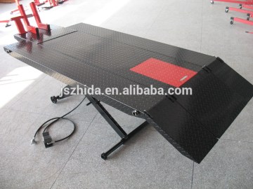 1500LB Pure pneumatic operated Scissor Motorcycle lift Jack Machine with CE
